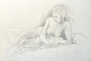 Liegender Akt, 1928