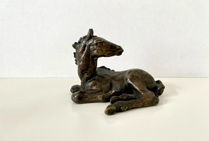 Liegendes Fohlen (Leib), 1932